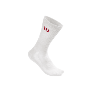 Meias Wilson ACC_Crew_Sock_M_White