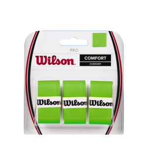 Wilson PRO OVERGRIP Green 3 Pack