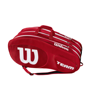 Mochila de Ténis Team_III_12_PK_RD_WH