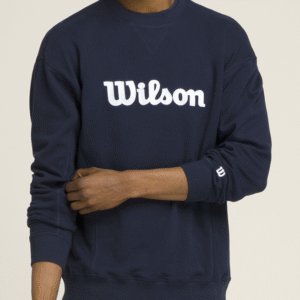 Wilson Teams Crewneck Navy Script
